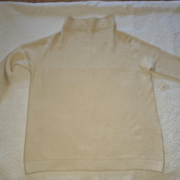 FREE PEOPLE-Ottoman Slouchy Tunic-Parchment-Cotton Blend-Size M-NEW WITH TAG - Picture 2 of 5